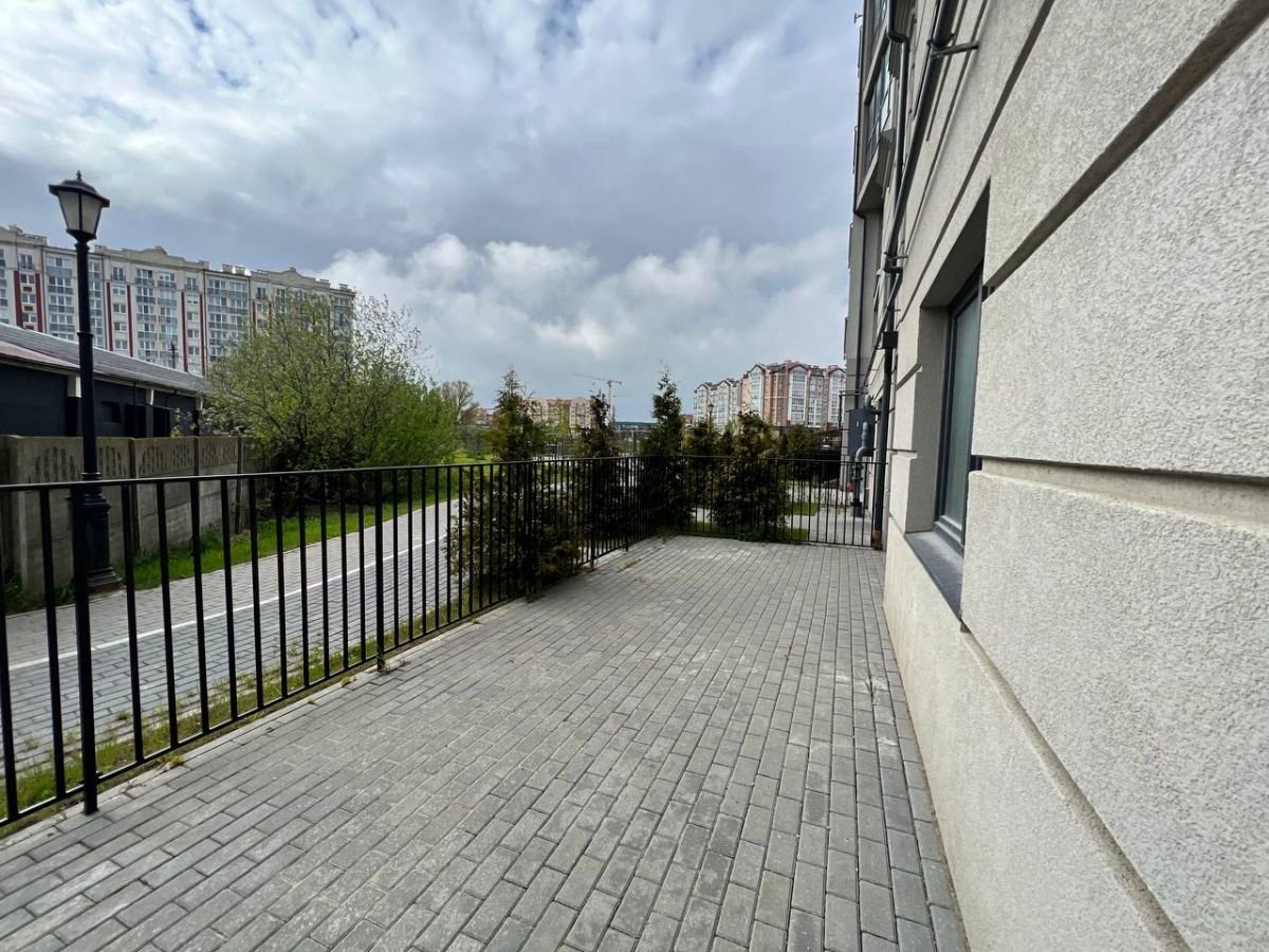 Квартира №123, 2-комнатная, 64 м², 1 этаж - планировка, ЖК «Венецианский квартал», дом 1