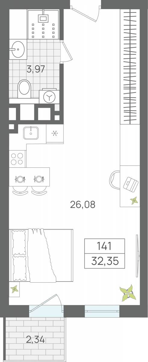 Планировка квартиры-141