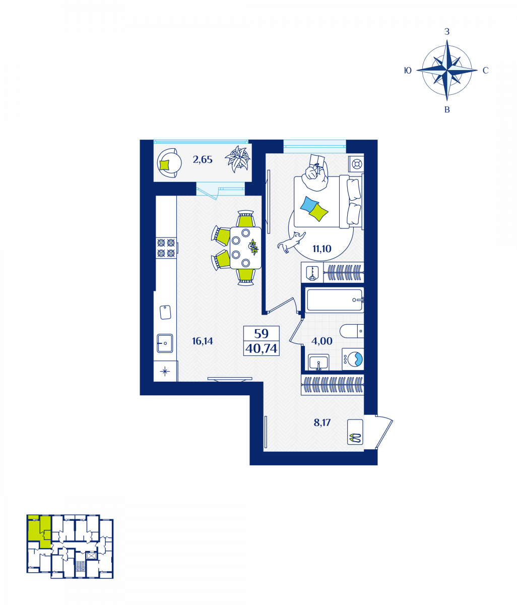 Планировка квартиры-59