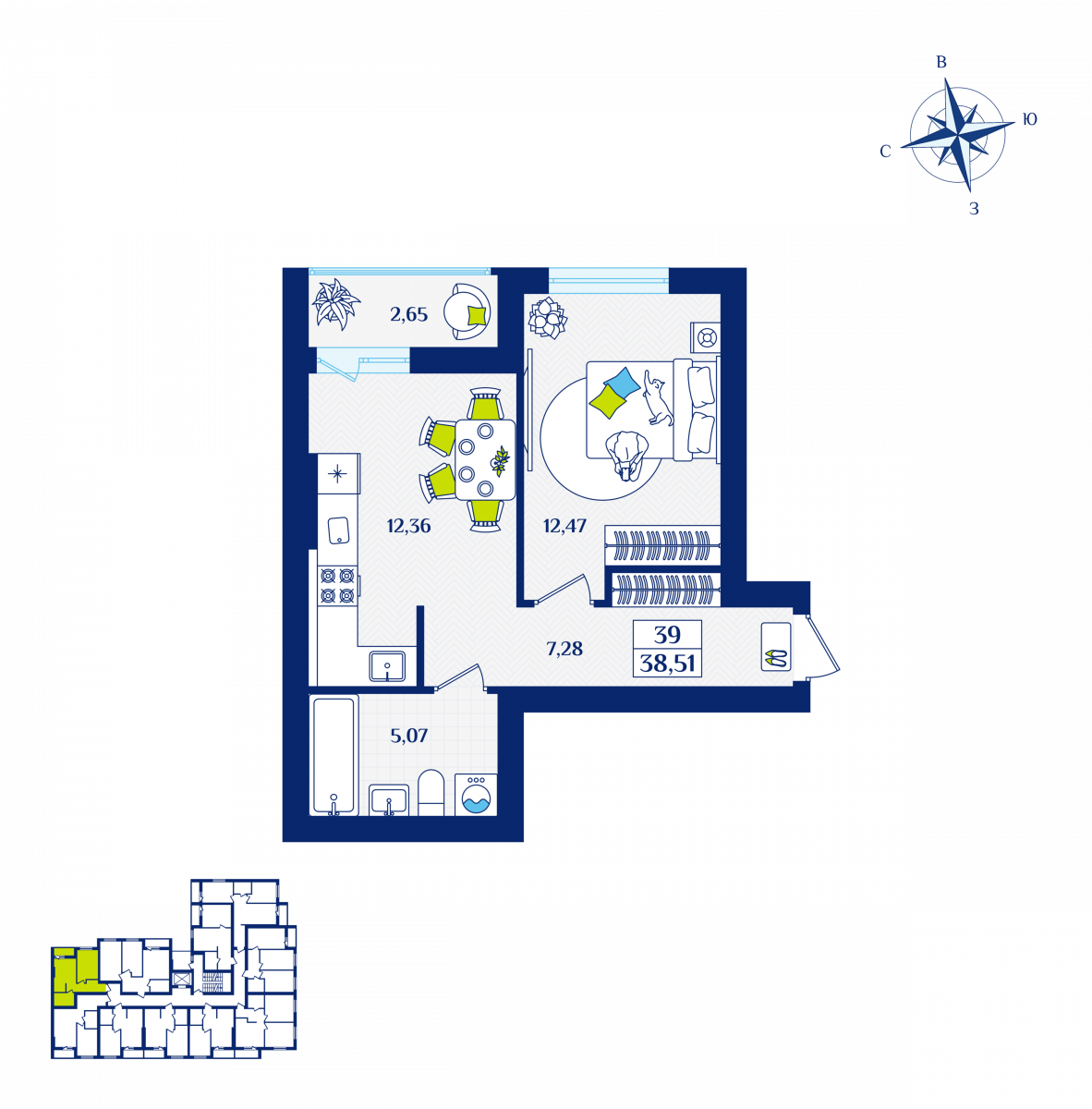 Планировка квартиры-39