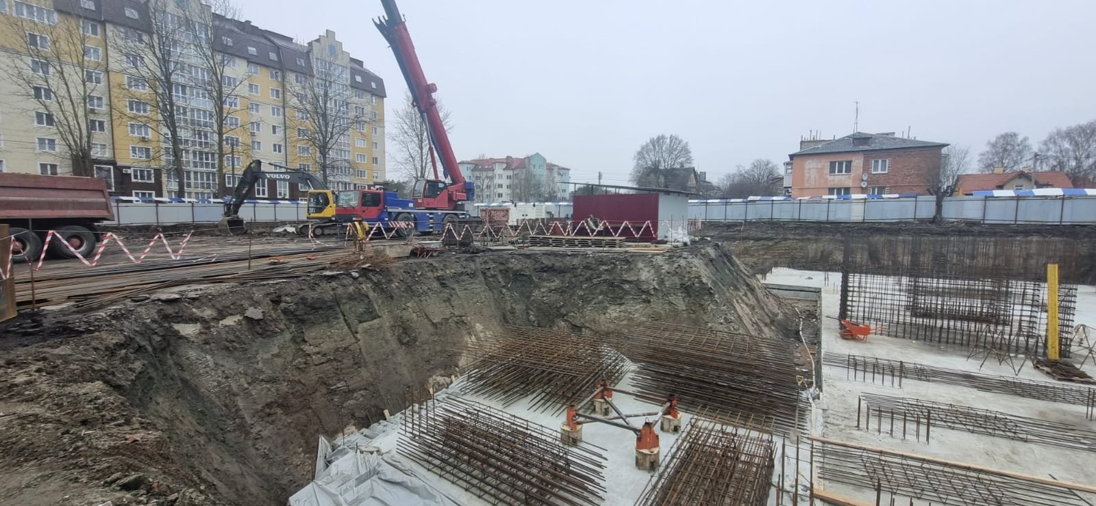 Ход строительства апрель 2025