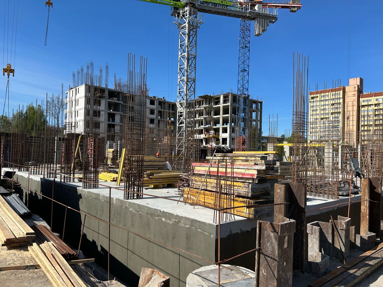 Ход строительства май кант сити 2025