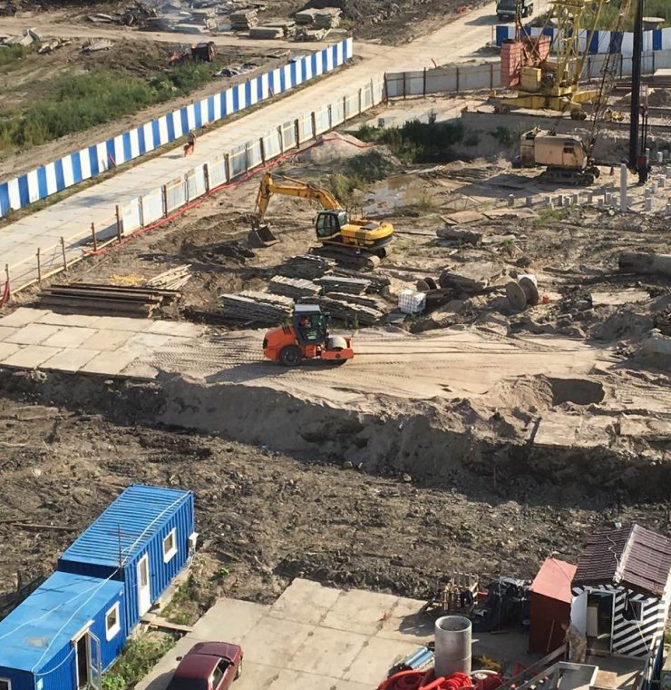 Ход строительства ЖК "Венецианский квартал" август 2019