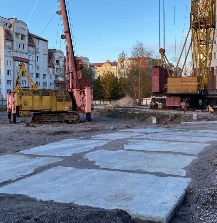 Ход строительства ЖК "Изумрудный берег" ноябрь 2023